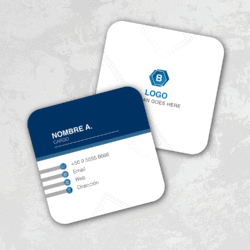 Tarjetas de visita despunte